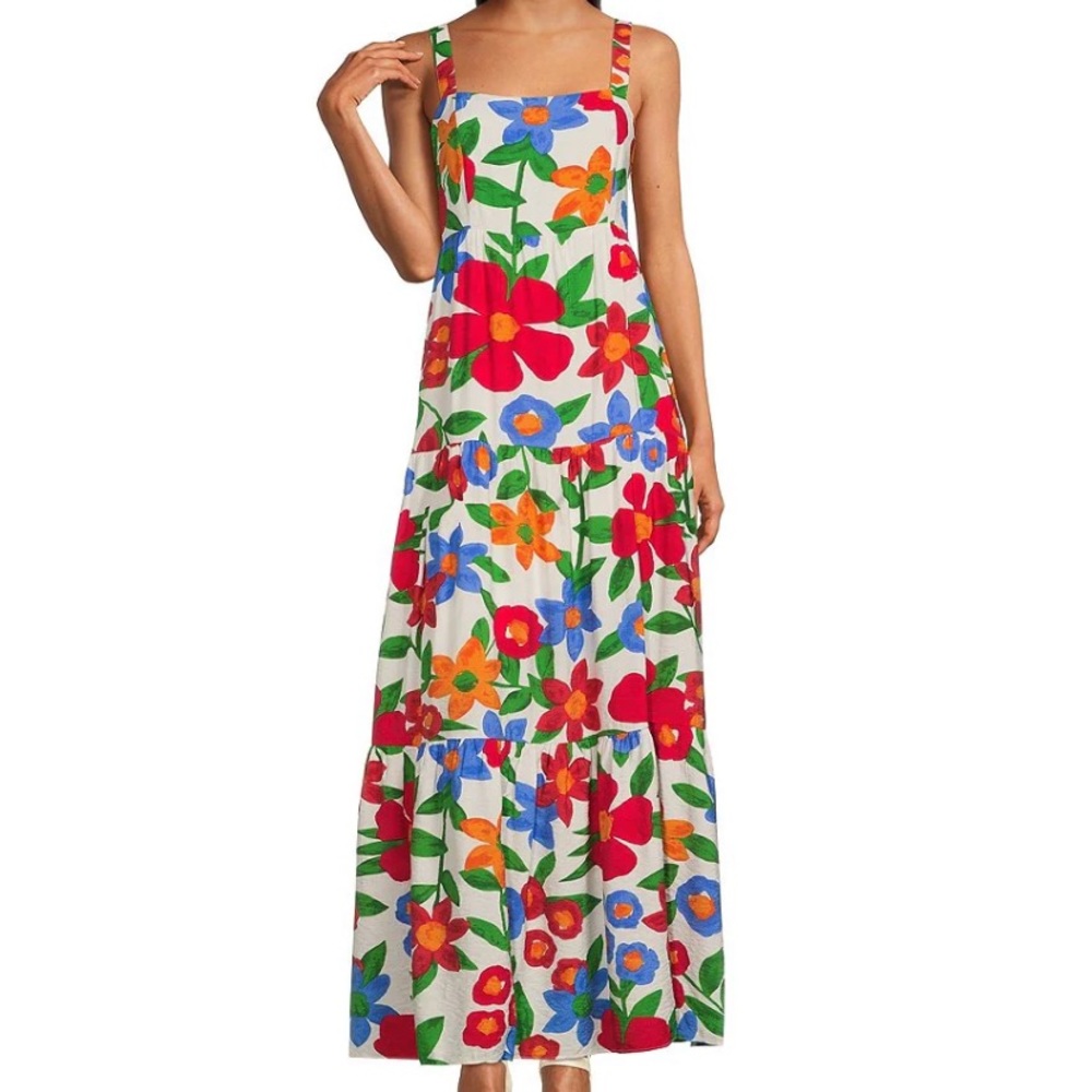Skies Are Blue Maxi Dress